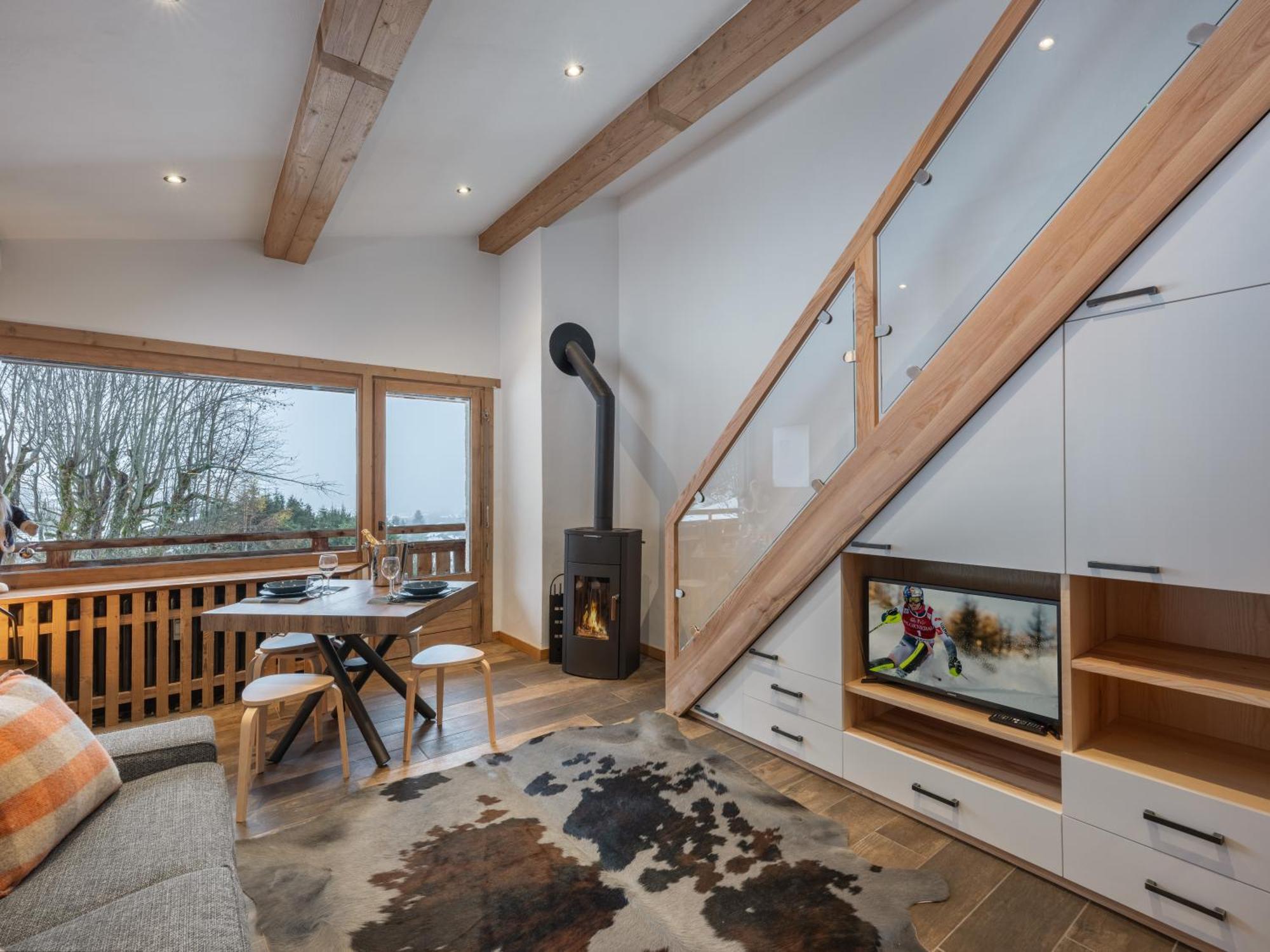 Chalet " Jeane " Proche Centre Megève Kültér fotó