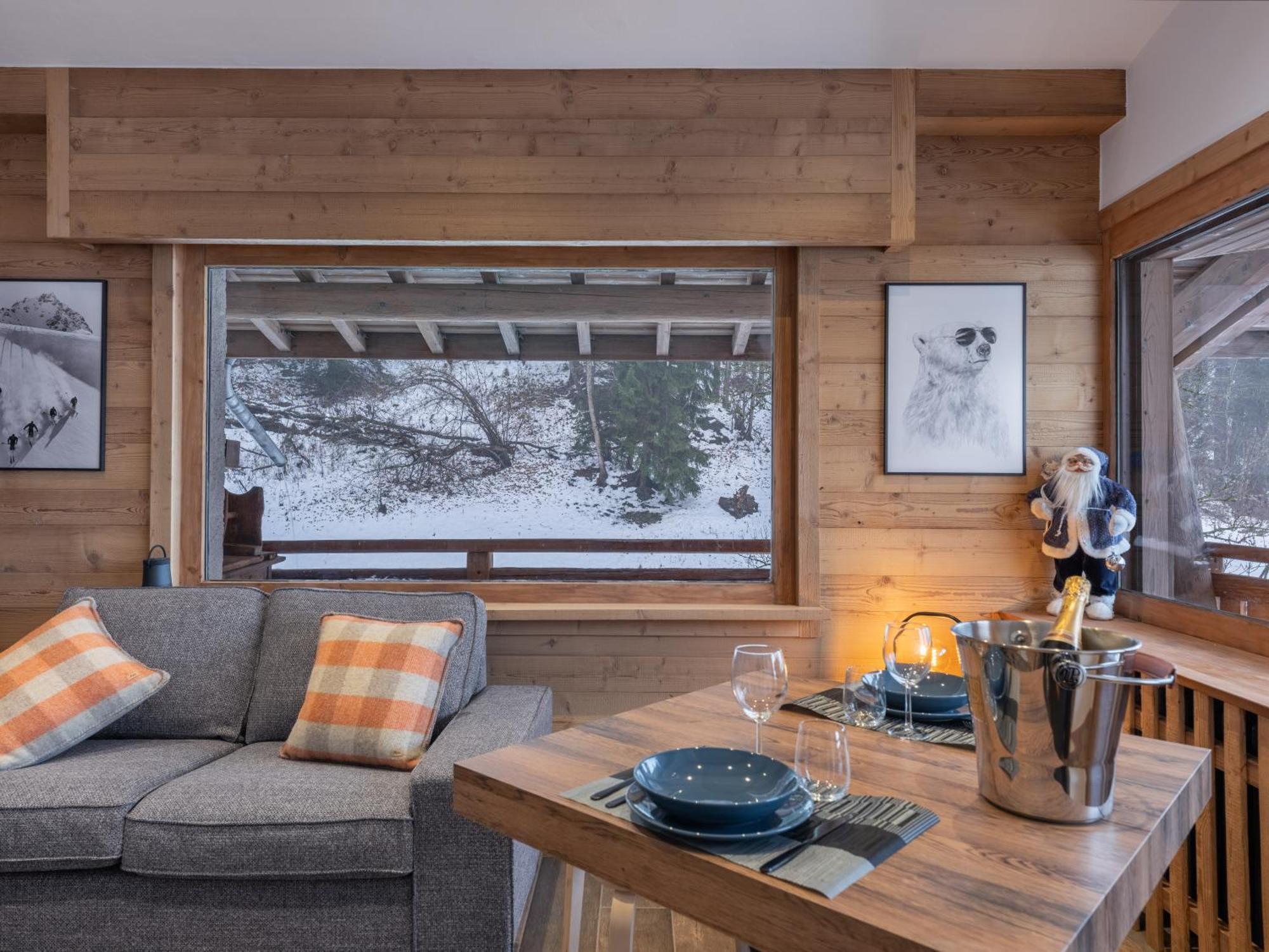 Chalet " Jeane " Proche Centre Megève Kültér fotó